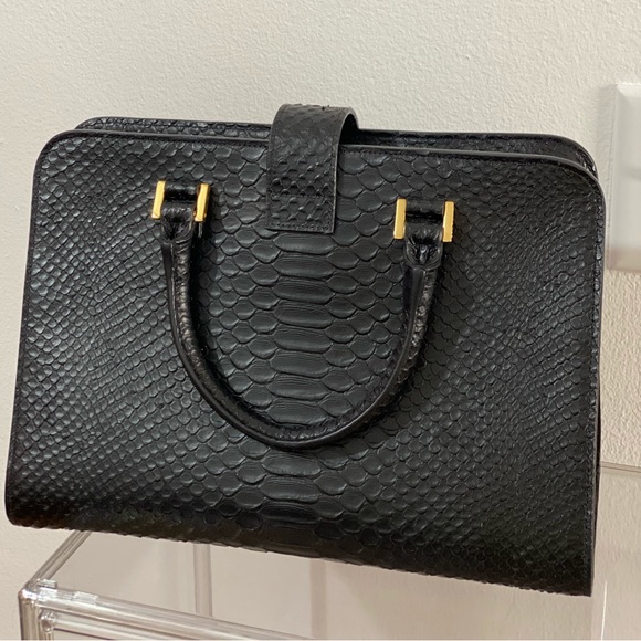 Saint Laurent Python Small Cabas - Picture 3 of 14